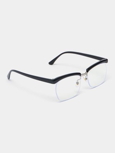 Мужские  компьютерные очки со 100% защитой CocoGlasses FLY-WY12KMJ, Серебряный