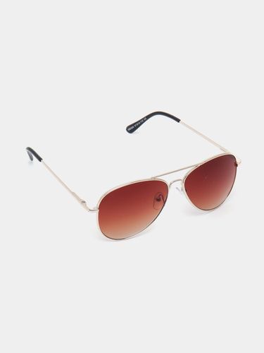 Подростковые солнцезащитные очки для мальчиков CocoGlasses FLY-0308DMJ, Коричневый