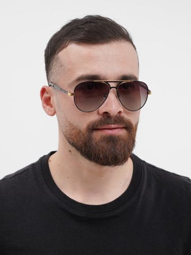 Мужские солнцезащитные поляризационные очки CocoGlasses FLY-2589GUC, Черный