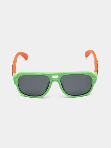 Детские гелиевые поляризационный солнцезащитные очки CocoGlasses FLY-858GLDT, Зеленый