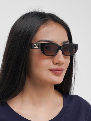 Очки женские солнцезащитные CocoGlasses FLY-4080VLT, Коричневый