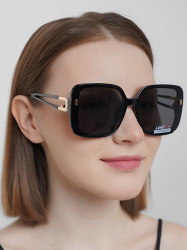 Солнцезащитные женские поляризационный очки CocoGlasses FLY-P2138JN, Черный