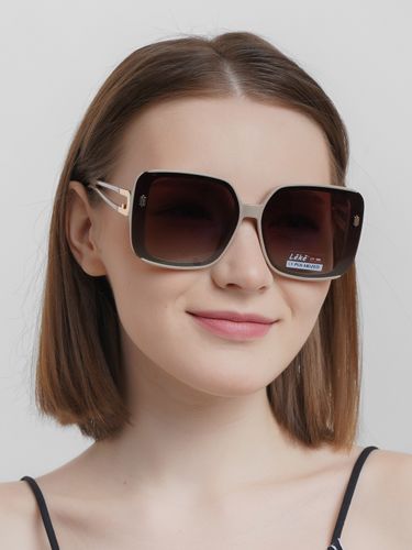 Солнцезащитные женские поляризационный очки CocoGlasses FLY-P2138JN, Бежевый