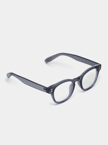 Kомпьютерные очки со 100% защитой мужские и женские CocoGlasses FLY-3734KMP, Серый меланж