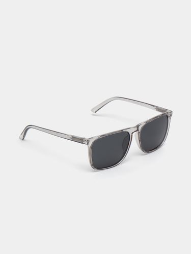 Мужские солнцезащитные поляризационные очки CocoGlasses FLY-3152GRF, Серый меланж