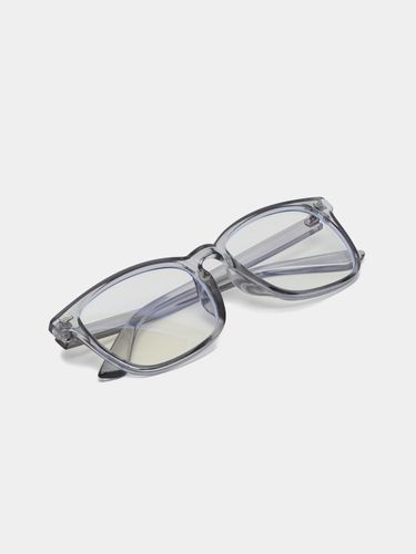 Мужские и женские компьютерные очки с 100% защитой CocoGlasses FLY-19220KM, Серый меланж