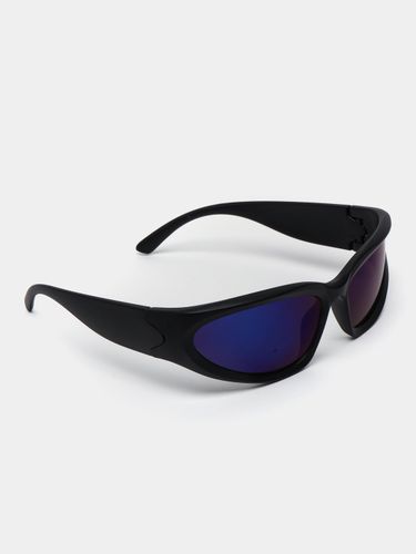 Мужские и женские универсальные солнцезащитные очки CocoGlasses FLY-88927MJ, Синий