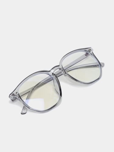 Женские и мужские компьютерные очки со 100% защитой CocoGlasses FLY-19232KJ, Серый меланж