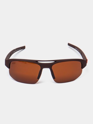 Мужские солнцезащитные поляризационные очки CocoGlasses FLY-2956MUJ, Коричневый