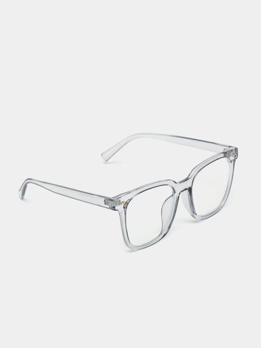 Мужские и женские универсальные компьютерные очки со 100% защитой CocoGlasses FLY-KITKMP1, Бежевый меланж