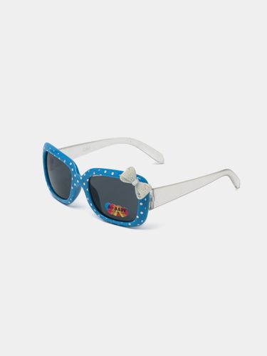 Qiz bolalar uchun quyoshdan himoyalovchi ko‘zoynak CocoGlasses FLY-R8901AR, Moviy