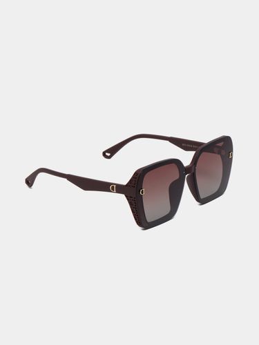 Женские поляризационные солнцезащитные очки CocoGlasses FLY-Q2274DR, Коричневый