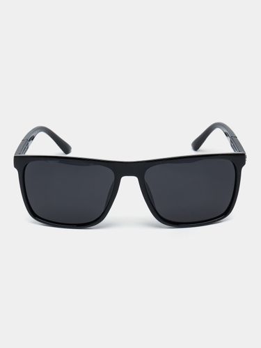 Мужские солнцезащитные поляризационные очки CocoGlasses FLY-3154GRF, Черный