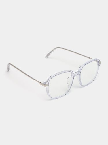 Ayollar uchun 100% himoyali kompyuter ko‘zoynagi CocoGlasses FLY-2060KJN, Kumush rang