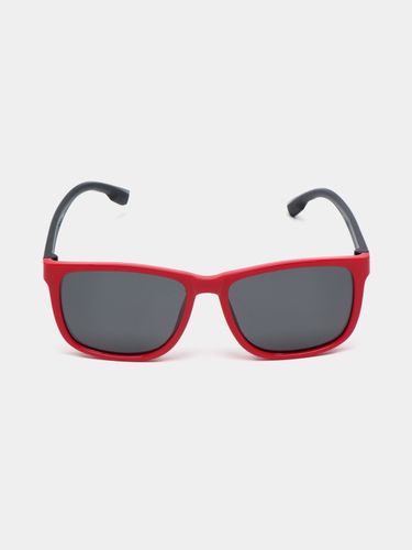 Детские гелиевые поляризационный солнцезащитные очки CocoGlasses FLY-8224DGL, Красный