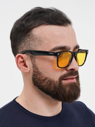 Антибликовые очки антифары водительские CocoGlasses FLY-3100FAR, Черный