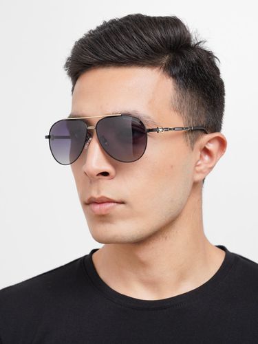 Мужские солнцезащитные поляризационные очки CocoGlasses FLY-5006EAR, Черный