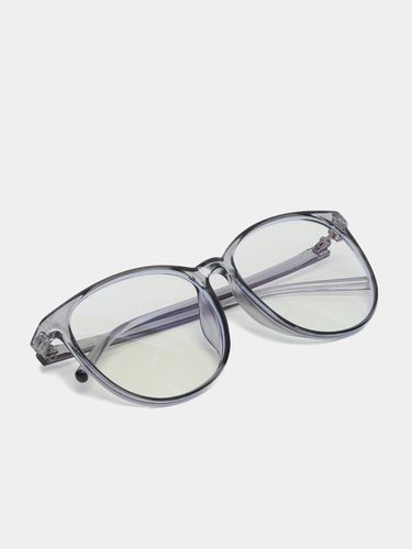 Женские и мужские компьютерные очки с 100% защитой CocoGlasses FLY-19203KJ, Серый меланж