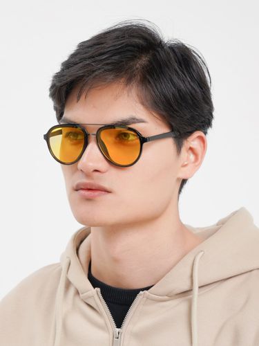 Солнцезащитные очки мужские CocoGlasses FLY-B5564BR, Желтый