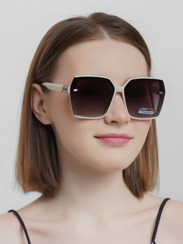 Солнцезащитные женские поляризационный очки CocoGlasses FLY-P2134JN, Молочный