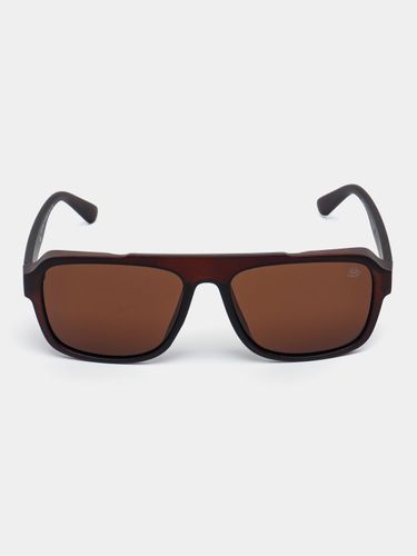 Мужские солнцезащитные поляризационные очки CocoGlasses FLY-6809MAY, Коричневый