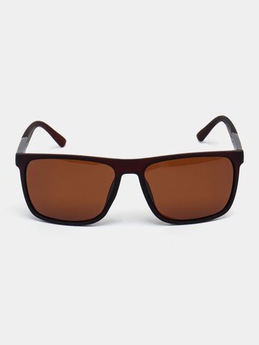 Мужские солнцезащитные поляризационные очки CocoGlasses FLY-3154GRF, Коричневый