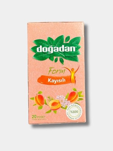 Чай в пакетиках для похудения Dogadan Form Kayısılı, 20 шт