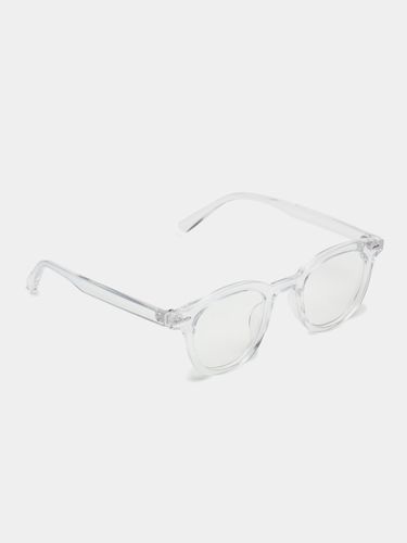 Мужские и женские компьютерные очки со 100% защитой CocoGlasses FLY-22005KM, Прозрачный