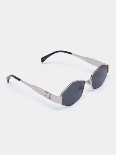 Женские солнцезащитные очки CocoGlasses FLY-2382CEL, Серебряный