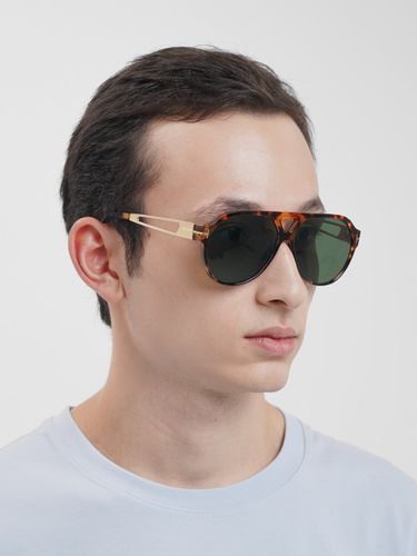 Мужские солнезащитные очки CocoGlasses FLY-TOMFORD, Зеленый