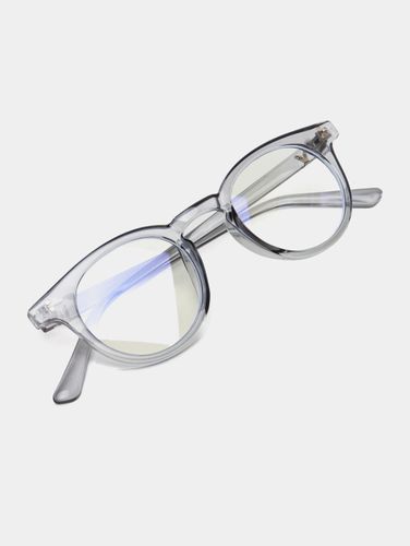 Женские и мужские компьютерные очки со 100% защитой CocoGlasses FLY-2129KJN, Серый меланж