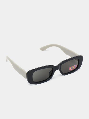 Bolalar uchun quyoshdan himoyalovchi ko‘zoynak CocoGlasses FLY-3032DET, Ko'mir rang