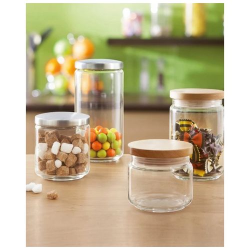 Банка для продуктов Luminarc Pure Wood+Lid P9610, 0.5 л