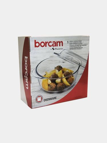 Формы для выпечки Pasabahce Borcam 5902300дгг, 1.4 л, Серый