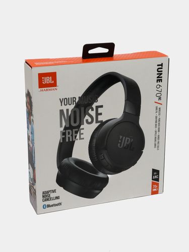 Беспроводные наушники JBL TUNE 670 NC, Черный, 129800000 UZS