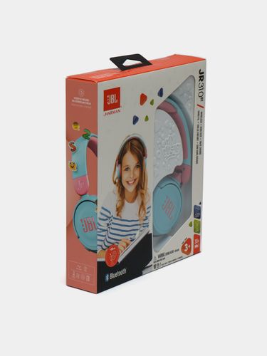 Беспроводные наушники Jbl Jr310BT, Голубой, фото № 4