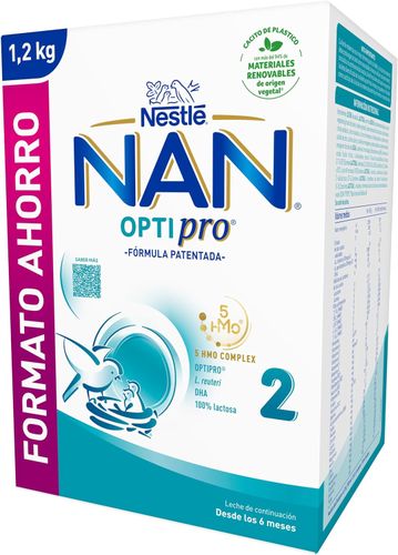 Детская смесь NAN 2 OPTI pro с 6 мес, 2 x 600 г