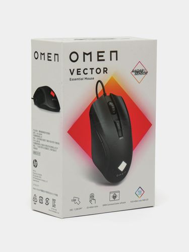 Игровая мышка Hp Omen Vector Mouse, Черный, в Узбекистане