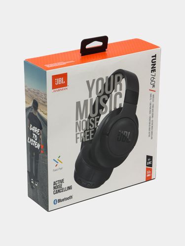 Беспроводные наушники JBL Tune 760NC, Черный, 130000000 UZS