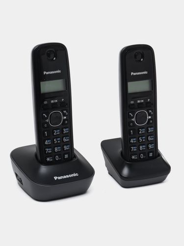 Радиотелефон Panasonic Dect KX-TG1612RU, Черный