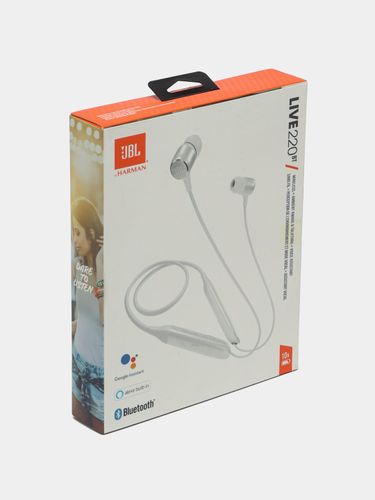 Беспроводные наушники JBL LIVE 220 BT, Белый