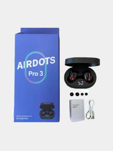 Беспроводные наушники Redmi airdost pro 3, Черный, в Узбекистане