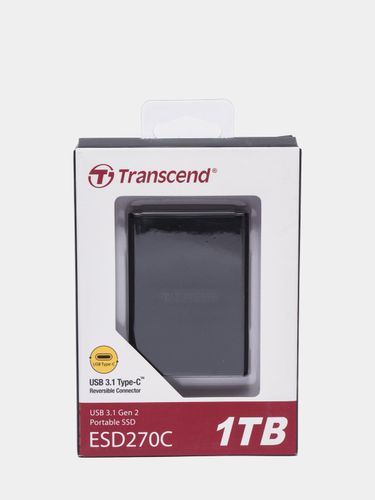 Внешний жесткий диск Transcend SSD ESD270C, Черный, фото