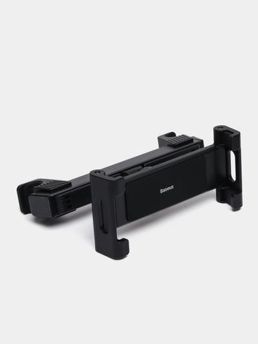 Автомобильный держатель для смартфона на подголовник Baseus JoyRide Pro Backseat Car Mount, Черный