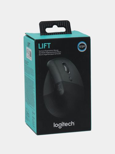 Беспроводная мышь Logitech Lift Vertical, Черный, фото № 4