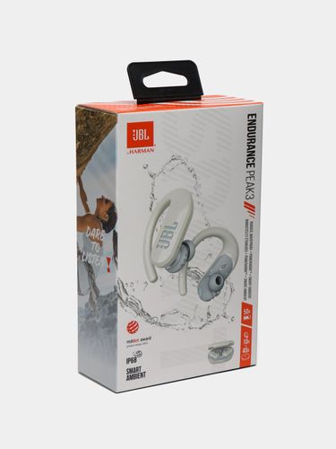 Беспроводные спортивные наушники JBL Endurance Peak iII TWS, Белый, фото