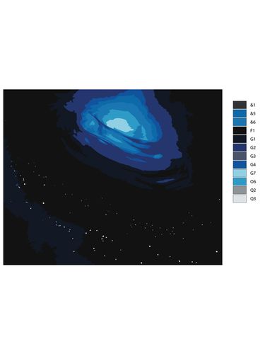 Картина по номерам "Космос" ARTR498, 12900000 UZS