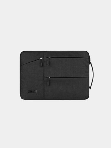 Noutbuk uchun g'ilof-sumka Wiwu Pocket Sleeve Laptop MacBook NoteBook Case 15.6, Qora