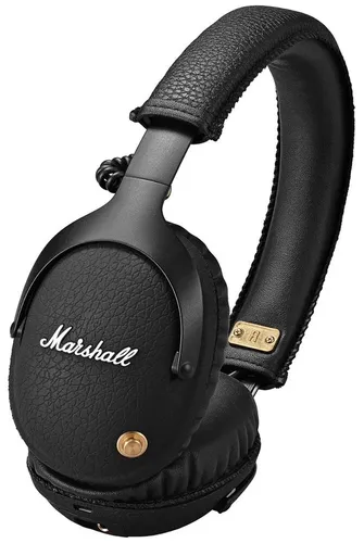 Беспроводные наушники Marshall Monitor полноразмерные Bluetooth наушники Asian version, Черный, купить недорого