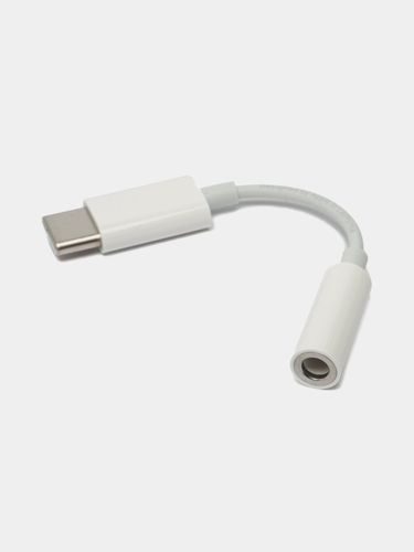 Аудио адаптер для наушников USB-C на 3.5 мм разъем, Белый, купить недорого